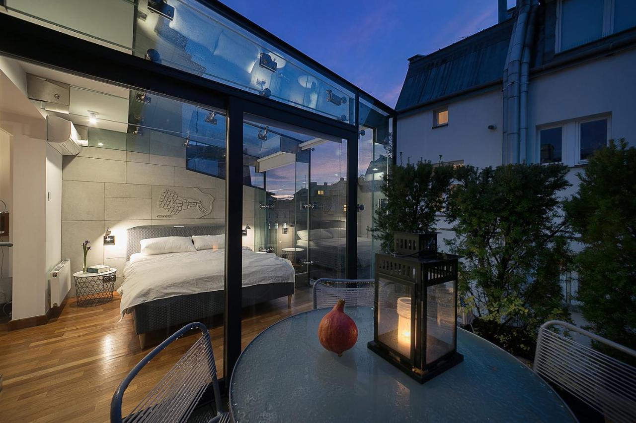 Main Square Studio With Terrace & Air Condition كراكوفيا المظهر الخارجي الصورة